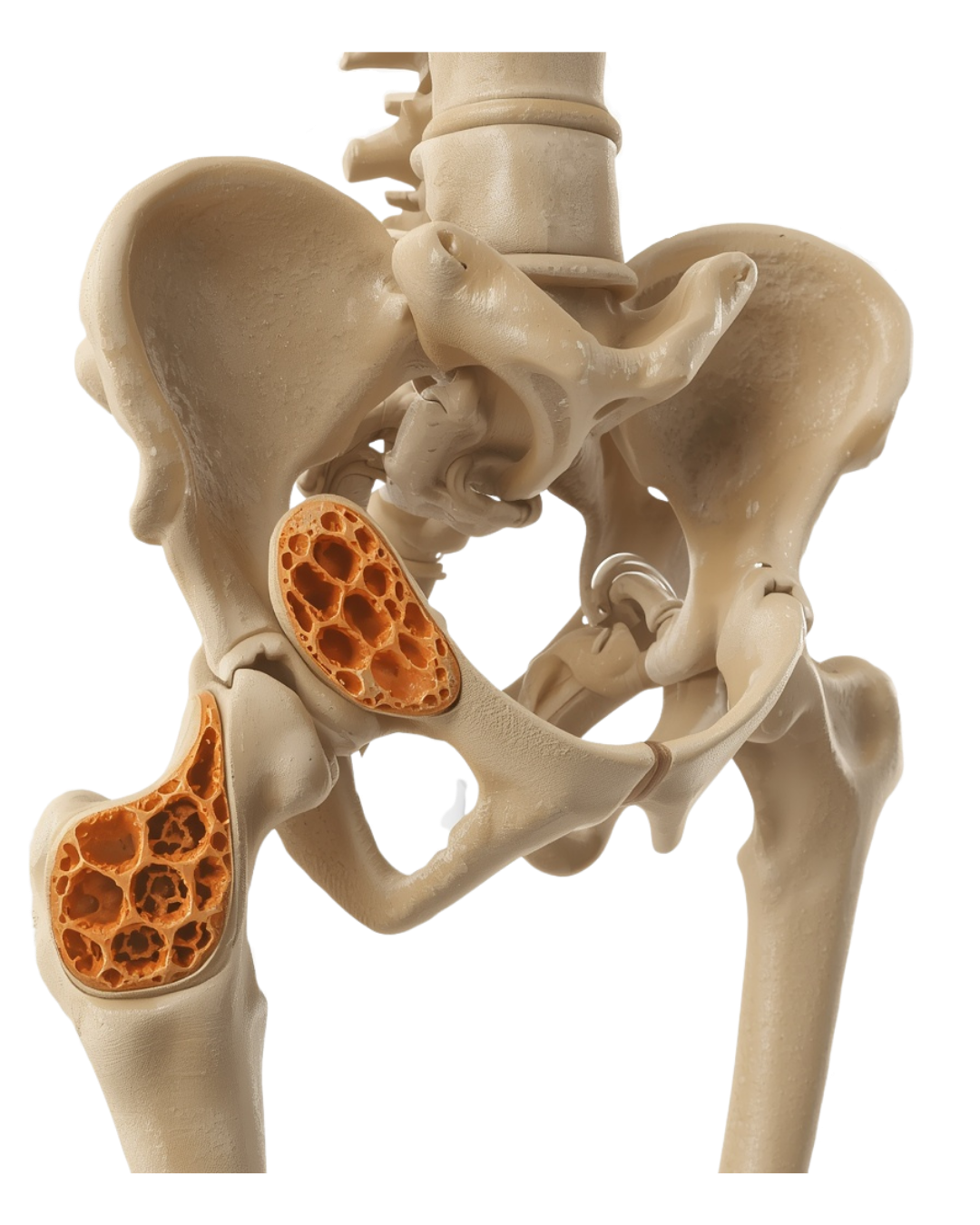 Bone structure and osteoporosis